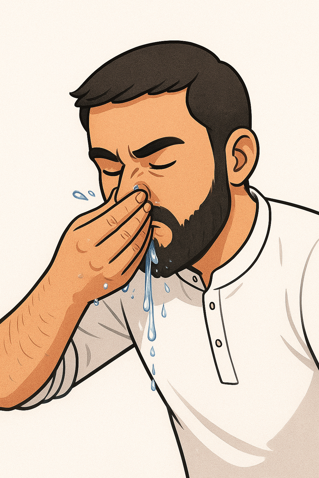 Step 4: Rinse the nose