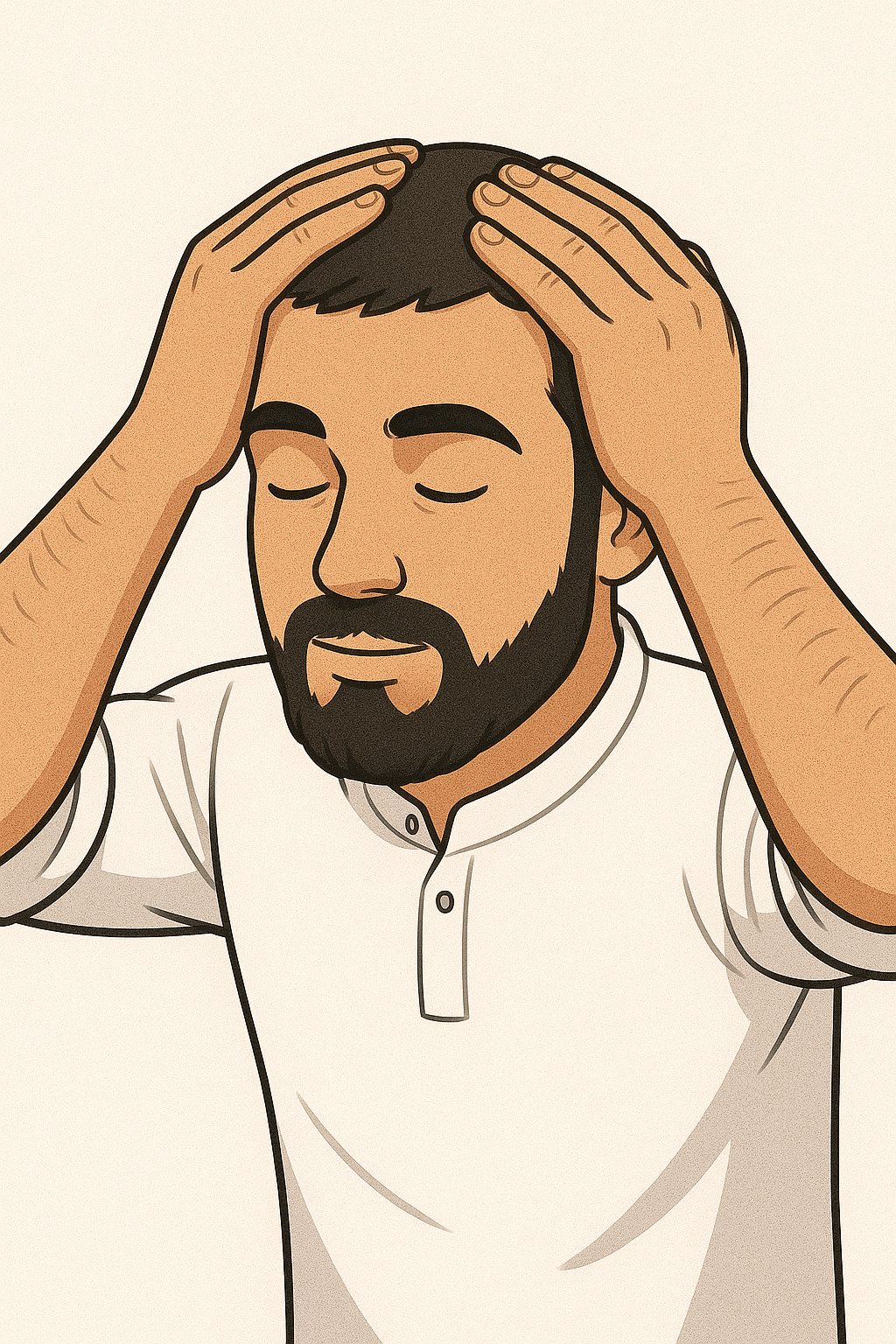 Step 7: Wipe the head once