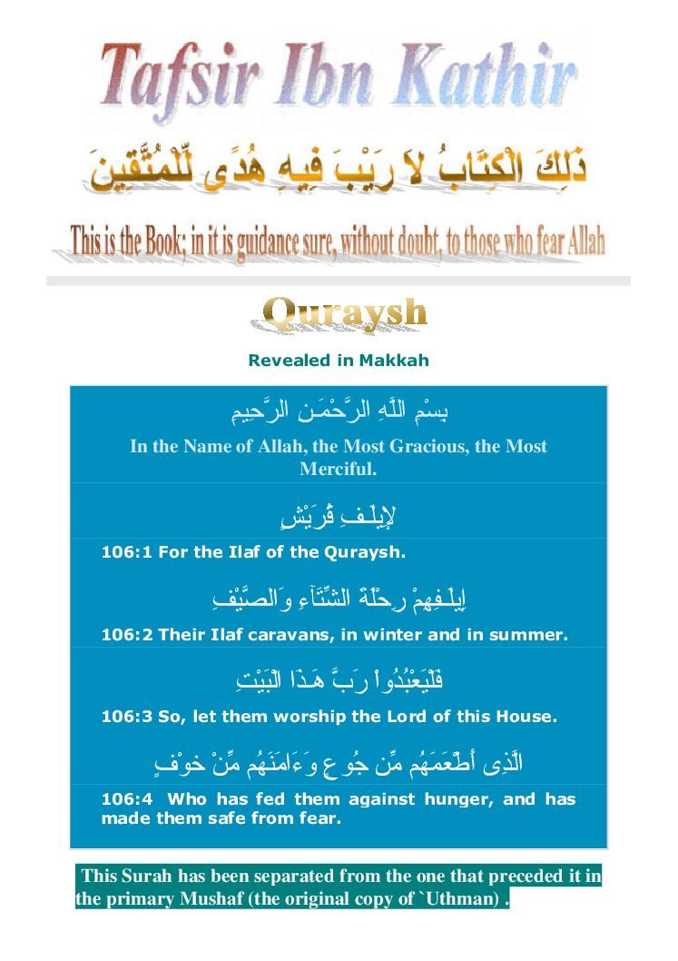 106Quraish